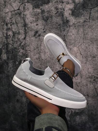 أحذية رياضية كاجوال للرجال ذات طبقة منخفضة، خفيفة الوزن وقابلة للتنفس، أحذية رياضية كاجوال