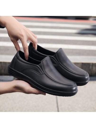 أحذية عمل خفيفة الوزن عصرية، مقاومة للانزلاق، مقاومة للماء، من مادة EVA اللينة للمطبخ