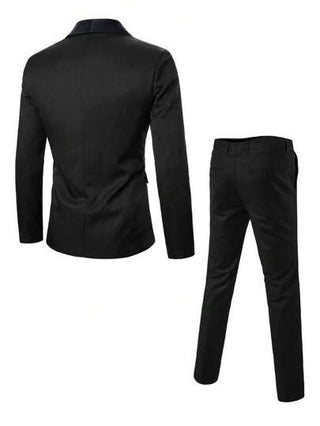 3 قطع من البدلة الرجالية: بليزر, سترة داخلية, وبنطلون