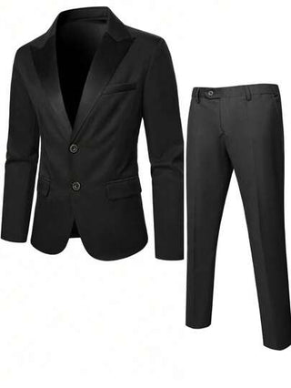 3 قطع من البدلة الرجالية: بليزر, سترة داخلية, وبنطلون