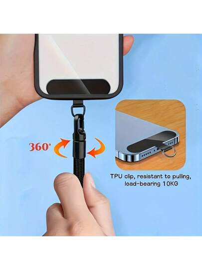 رباط يد قابل للضبط للهاتف، حبل يد خارجي مضاد للسرقة مع إبزيم أمان، سلسلة قصيرة معلقة هدايا لعيد الأم والعائلة والأصدقاء والأعياد مع سلسلة للهاتف