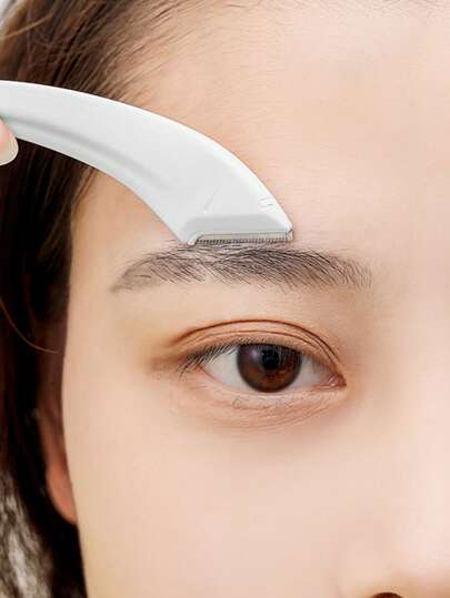 4 قطع/2 قطعة/1 قطعة مجموعة ملقط حواجب من الفولاذ المقاوم للصدأ، مشرط حواجب مقوس، مقص حواجب مع مشط، أداة تجميل للمبتدئين مناسبة لجميع أنواع البشرة، ملحقات إزالة الشعر للرجال والنساء