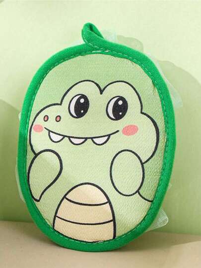 1 قطعة إسفنجة استحمام أطفال بتصميم كرتوني، فرشاة استحمام حديثي الولادة، مناسب لاستحمام الرضع، هدية عيد الأم