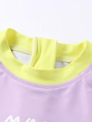 Annil ملابس فتاة المراهقة، بدلة سباحة للفتيات والأولاد المراهقين متوسطة وكبيرة، بذلة سباحة أنيقة لصيف بأكمام طويلة