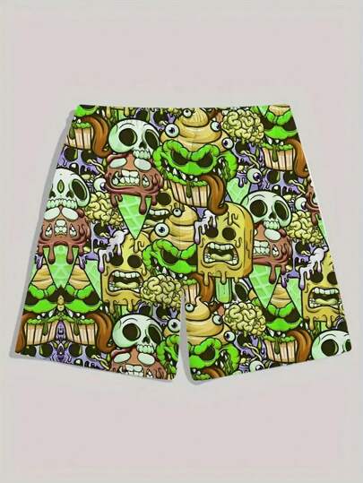 صندل كاريكاتيري للرجال للشاطئ، بسيط وعصري، مناسب للصيف، هاواي