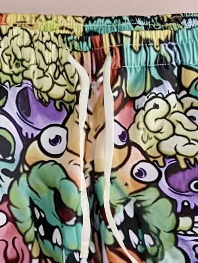 صندل كاريكاتيري للرجال للشاطئ، بسيط وعصري، مناسب للصيف، هاواي