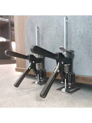 أداة رفع موفرة للجهد ذراع رافعة لوحة الباب وألواح الجص وجهاز رفع لوحة الخزانة، مُعدِّل ارتفاع البلاط أداة رفع