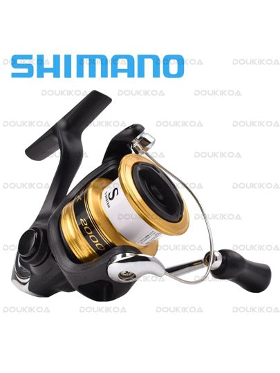 SHIMANO بكرة صيد شيمانو FX الأصلية- مناسبة للمياه المالحة والعذبة | نسبة تروس عالية السرعة 6.2:1 | تصميم خفيف الوزن مقاوم للتآكل | نظام فرملة سلس