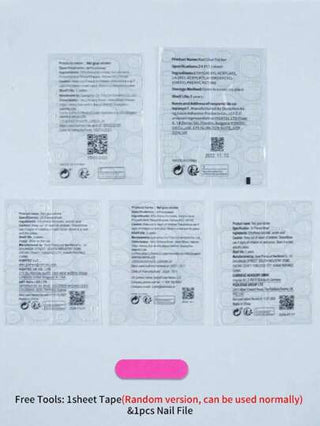 24 قطعة من أظافر الاصطناعية "اللصق عليها" بشكل اللوز الطويل مع رسومات دوامات باللون الفرنسي الرمادي والبني، أطراف أظافر اكريليك كاذبة ضمن طقم متكامل مع غراء للسيدات