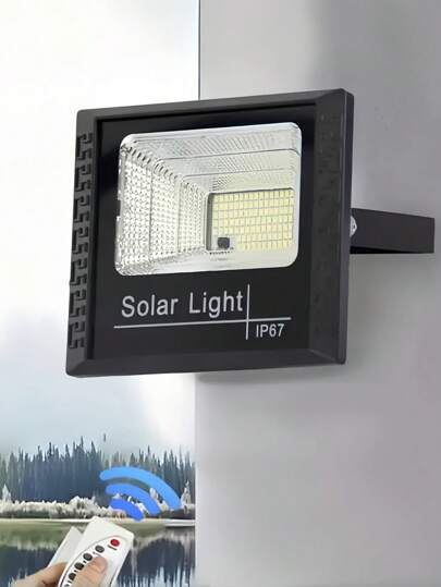 1 قطعة ضوء كشاف شمسي للاستخدام الخارجي مضاد للماء بمقاس 25.5سم/10.03 بوصة ، ضوء حائط شمسي للإضاءة الخارجية ، الفناء، الممر، الجراج ، الحديقة الخلفية، المدخل-كشاف LED شمسي