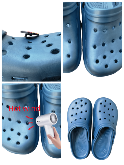 صنادل رجالية حديثة لعام 2025 ذات وزن خفيف وحجم كبير، مثقبة مع تصميم بطبعات سيارات وطائرات كرتونية، قابلة للتهوية وإزالة الزهور الزخرفية، مناسبة للشاطئ، مقاسات صغيرة لذا يرجى طلب مقاس واحد أو مقاسين أكبر