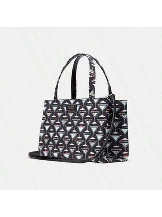 Kate Spade حقيبة تسوق كبيرة للنساء بتصميم بسيط، حقيبة كبيرة فسيحة مع مقبض علوي وسيور كتف طويلة، مناسبة للمكتب وللتنقلات اليومية