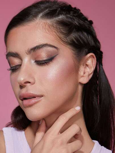 Misslyn مجموعة ميسلين للمكياج 8 قطع، ظلال عيون ، مسكرة ، بودرة الحواجب ، رذاذ تثبيت ، أحمر خدود بودرة ، بريمر البشرة ، خط عيون سائل ، بودرة قابلة للدمج ، ألوان طبيعية وغنية بقوام مخملي، ماكياج حفلات Y2K للرحلات البحرية والعطلات والتخييم والأنشطة...