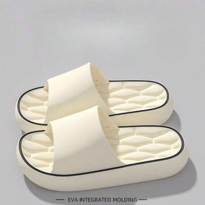 نعال داخلية EVA للأزواج، صنادل شاطئية مضادة للانزلاق للحمام والمنزل بالصيف