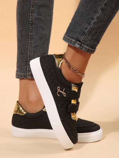 أحذية رياضية بيضاء للنساء، أحذية رياضية ذات نعل طري، أحذية كاجوال وخبز متنوعة، أحذية طلابية، أحذية شخصية مميزة، نعل مسطح