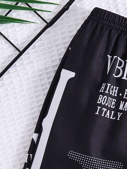 سراويل رياضية كاجوال للأطفال الرضع الصبيان مطبوع عليها بتصميم شيك، وجيوب ضد البعوض ، مناسبة لجميع الفصول