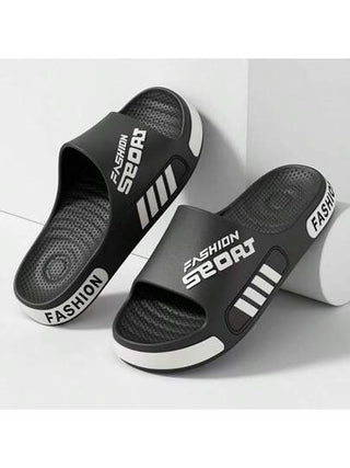 النعل الخفيف المصنوع من التصميم "الرياضي"، مع نعل داخلي وخارجي من مادة EVA، مقاوم للانزلاق وسريع الجفاف، نعل مفتوح مناسب للاستخدام الداخلي والخارجي