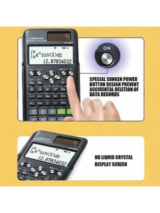 أدوات مكتبية ومدرسية آلة حاسبة علمية متعددة الوظائف FX-991 ES PLUS -417 وظيفة، مصممة خصيصًا للامتحانات الطلابية، تغليف اقتصادي، لوازم مدرسية، العودة إلى المدرسة