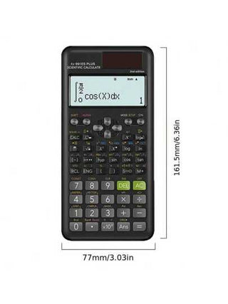 أدوات مكتبية ومدرسية آلة حاسبة علمية متعددة الوظائف FX-991 ES PLUS -417 وظيفة، مصممة خصيصًا للامتحانات الطلابية، تغليف اقتصادي، لوازم مدرسية، العودة إلى المدرسة