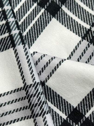 بيجاما طقم بيجامة مكون من 4 قطع لعمر المراهقين، تي شيرت بيجامة بياقة دائرية وأكمام قصيرة بلون سادة وبنطلون بيجامة بنمط مربعات فضفاض