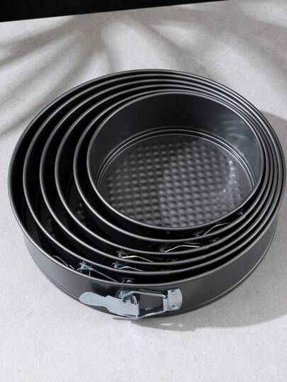 1 قطعة /2 قطعة قالب تشيز كيك دائري غير لاصق قابل للفصل بقياس 7 بوصة، أشكال كيك للتشيز كيك أو الفطائر، اكسسوارات أوعية الخبز ، أدوات الخبز