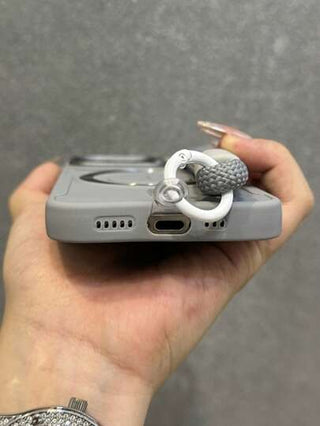 قطعة واحدة حافظة هاتف فاخرة بقوس كاميرا ويد بطول قصير من السيليكون الناعم، مغناطيسية بتصميم البرق لهواتف آيفون 16، 15، 14، 13، 12، 11 برو ماكس بلس