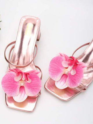 زوج واحد (2 قطعة) إكسسوارات قابلة للإزالة للزينة بأزهار السوسن DIY، إكليلات أحذية أنيقة للأحذية ذات الكعب العالي والصنادل والصدرات، أحذية العروس، للمناسبات والحفلات والأعراس