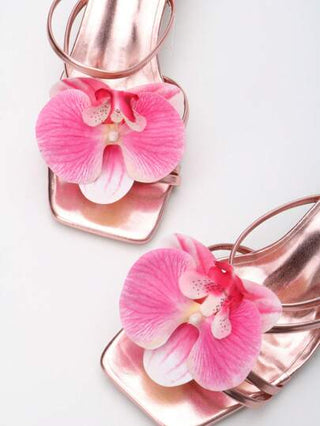 زوج واحد (2 قطعة) إكسسوارات قابلة للإزالة للزينة بأزهار السوسن DIY، إكليلات أحذية أنيقة للأحذية ذات الكعب العالي والصنادل والصدرات، أحذية العروس، للمناسبات والحفلات والأعراس