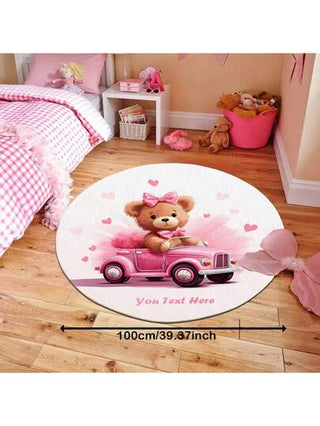 1 قطعة هدايا شخصية، زخرفة عادية، سجادة كبيرة مانعة للانزلاق لغرفة النوم، سجاد منزلي فاخر فائق اللين للغرفة المعيشة، سجاد وسادي سهل التنظيف لديكور غرف، سجادة ألعاب وردية، سجادة أرضية وحمام، بساط ترحيب عند الباب، منتجات مخصصة بالأسماء هدايا عيد ميلاد الطفل