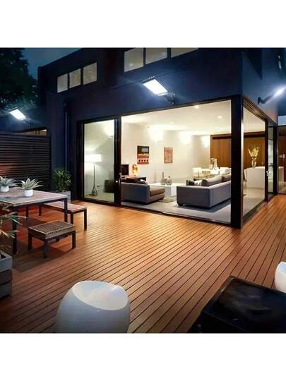 أضواء الطريق الشمسية الذكية، أضواء الجدران الخارجية، هناك 3 أوضاع إضاءة و أجهزة استشعار حركة، أضواء الشارع الشمسية الذكية بتقنية LED للحدائق والجدران والمساراتوالإضاءة الأمنية الخارجية بالطاقة الشمسية - 108 وات من أضواء الحائط الشمسية COB ، أضواء الليل ،