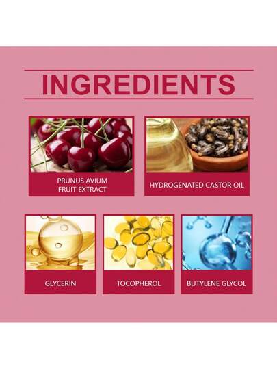 زيت تدليك مرطب ومنعم للبشرة مع زيت عطري نسائي معتدل ورقيق من الكرز لعناية البشرة