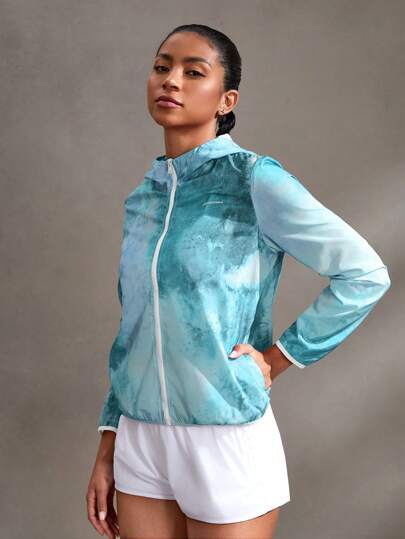 POWERISTA Powerista جاكيت رياضية كاجوال للنساء، بتصميم بسيط وأنيق للارتداء اليومي