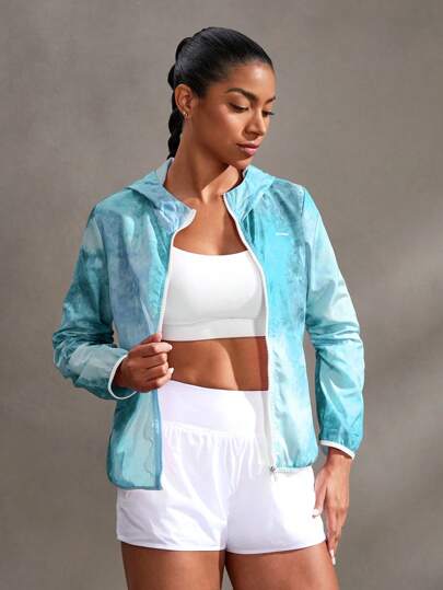 POWERISTA Powerista جاكيت رياضية كاجوال للنساء، بتصميم بسيط وأنيق للارتداء اليومي