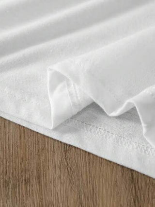 Disney فستان صيفي للنساء، طباعة رسوم كرتونية لميكي ورفاقه والقلعة، تي شيرت كاجوال بياقة طاقم وأكمام قصيرة، قطعة ملابس علوية صيفية عادية