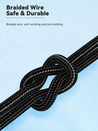 كبل USB نوع C، أقصى تيار 6 أمبير 120 واط شحن سريع، كبل شاحن USB A إلى النوع C متوافق مع هواتف سامسونج جالكسي S23 الترا، S22، ملاحظة 20، وهواتف ريدمي نوت K60، K50، 11، 11s، 12 بلس، وهواتف أوبو رينو 4، وريلمي X2، X3 برو، متوافق مع هواتف آيفون 16، 16 برو ماك