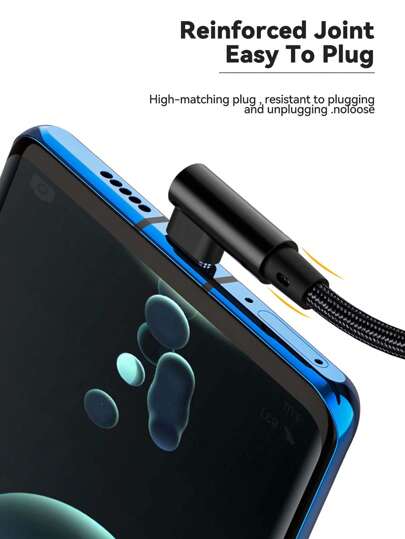 كبل USB نوع C، أقصى تيار 6 أمبير 120 واط شحن سريع، كبل شاحن USB A إلى النوع C متوافق مع هواتف سامسونج جالكسي S23 الترا، S22، ملاحظة 20، وهواتف ريدمي نوت K60، K50، 11، 11s، 12 بلس، وهواتف أوبو رينو 4، وريلمي X2، X3 برو، متوافق مع هواتف آيفون 16، 16 برو ماك