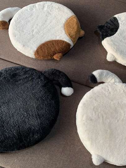 أثاث مكتبي Zazumi مجموعة غطاء ذراع كرسي ناعمة وريحة ووسادة مقعد