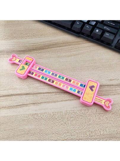 أدوات مكتبية ومدرسية مسطرة تحليلية مناسبة للأطفال من عمر 3 إلى 8 سنوات وأقل من 10 سنوات. وسائل تعليمية رياضية، قرطاسية تعليمية، لوازم تعلم، لوازم تعليمية دائرية للفصول الدراسية، ولوازم تعليمية مستخدمة في مرحلة الطفولة المبكرة مع مسطرة لتحليل الأعداد