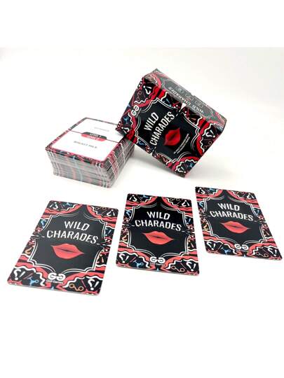 لعبة التخمين البرية - لعبة بطاقات الحزب البالغين - 100 بطاقة / مثالية لاحتفالات عيد الميلاد ، وحفلات استحمام العروس ، وحفلات العزاب ، وليلة خروج الأزواج - تُحضر الضحك والإثارة وذكريات لا تُنسى - ألعاب ممتعة - ألعاب التخييم