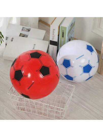 10 قطع / 5 قطع / قطعة واحدة من كرة قدم مائية قابلة للنفخ، كرة قدم شاطئية، كرة قدم للألعاب الخارجية، كرة قدم زخرفية لحفلات الشاطئ، خفيفة الوزن ومحمولة