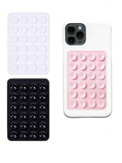 قاعدة هاتف سيليكون بمصباح ثابت، قبضة هاتف بامتصاص، عذراء الثمانية، مسكة هاتف لاصقة، حامل هاتف لاصق للهاتف المحمول