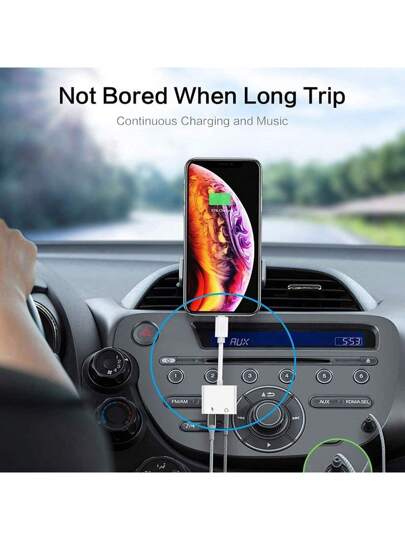 محول من USB C إلى سماعات 3.5 مم وشحن 2 في 1، محول من USB C إلى جاك الصوت AUX، متوافق مع 15/15 Plus/15 Pro/15 Pro Max، Galaxy S23/S22/S21، iPad Pro