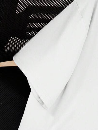 SHEIN تي شيرت رياضي كاجوال بتصميم دب لطيف على الصدر مقاسات كبيرة للأولاد