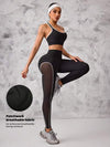 SHEIN Sport Studio بدلة رياضية للسيدات تتكون من سترة ظهر مكشوف وبنطلون ضيق