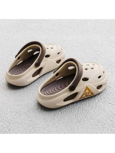 صنادل ثقوب للرجال، وحيدة سميكة مانعة للانزلاق وقابلة للتهوية، شريحة صيفية للزوجين، للبيت أو الشاطئ أو الحمام، نعال منزلية عادية