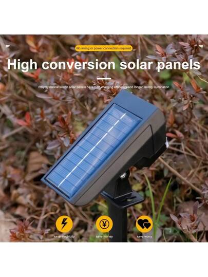 إضاءة ممرات بالطاقة الشمسية، إضاءة حديقة ومناظر طبيعية للشجر ذات استخدام مزدوج، ديكورات منزلية خارجية لحديقة المنزل