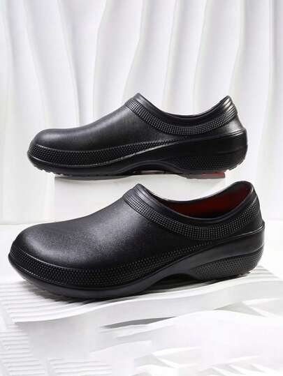 أحذية مطبخ مانعة للانزلاق للرجال أحذية طهي مقاومة للزيت للمطاعم وأماكن العمل المطبخية الخلفية، أحذية مطبخ متينة مناسبة للجنسين