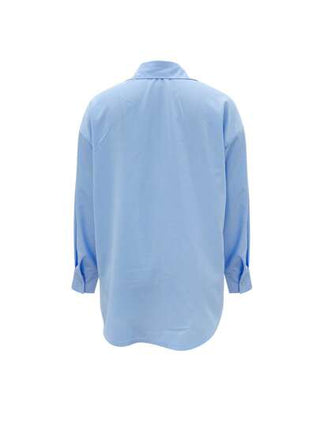 بلوزة بأكمام طويلة بسيطة متعددة الاستخدامات كاجوال للنساء