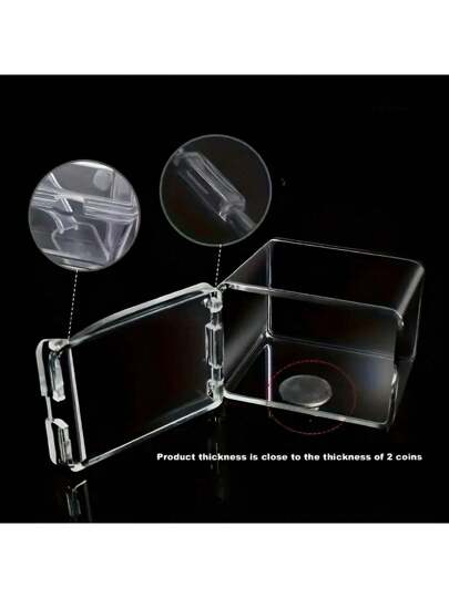 1 طقم من أوعية التوابل الأكريليكية ذات 4 خانات مع ملعقة، حاويات تخزين البهارات الشفافة، أوعية الملح والسكر والتوابل، صندوق توابل إبداعي، أدوات مطبخ وطعام