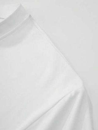 طقم من 3 قمصان قصيرة الأكمام بياقة طاقم للأولاد والمراهقين، مطبوعة بألوان صيفية